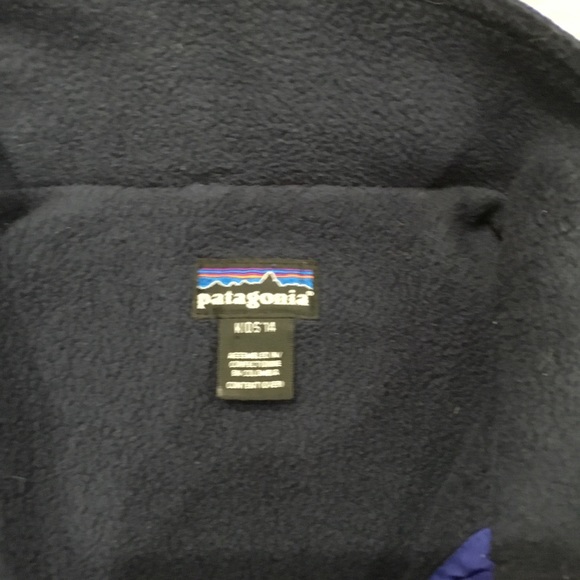 Kids Youth Patagonia Full Zip Winter Jacket Blue Size Kids 14. - Picture 3 of 7
